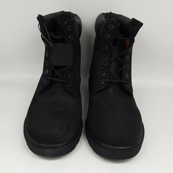 Timberland Men's 6'Inch Basic Waterproof Suede Nubuck Boots Black 19039 ALL SIZE